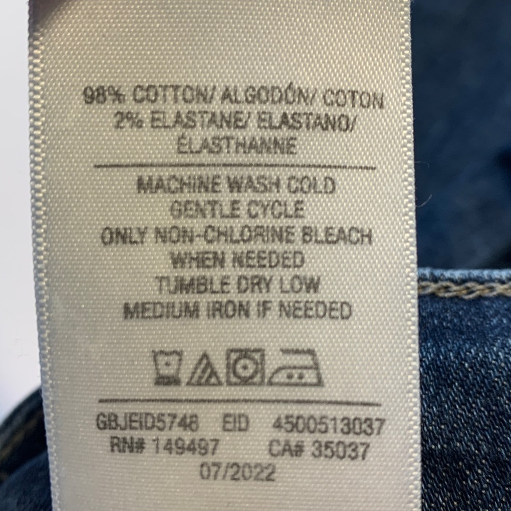 Joe's Jeans Classic Blue Denim women’s size 27 skinny - Picture 4 of 7